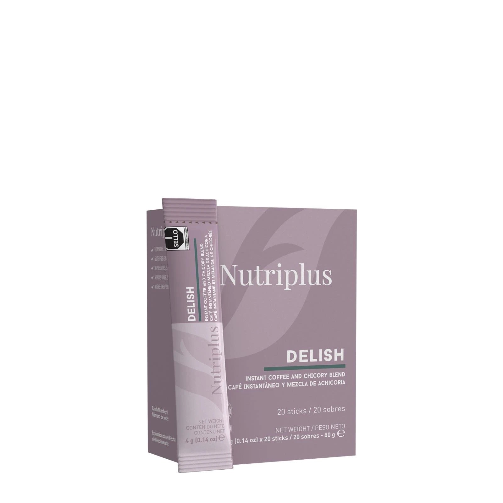 Delish Instant Coffee & Chicory Blend Sticks