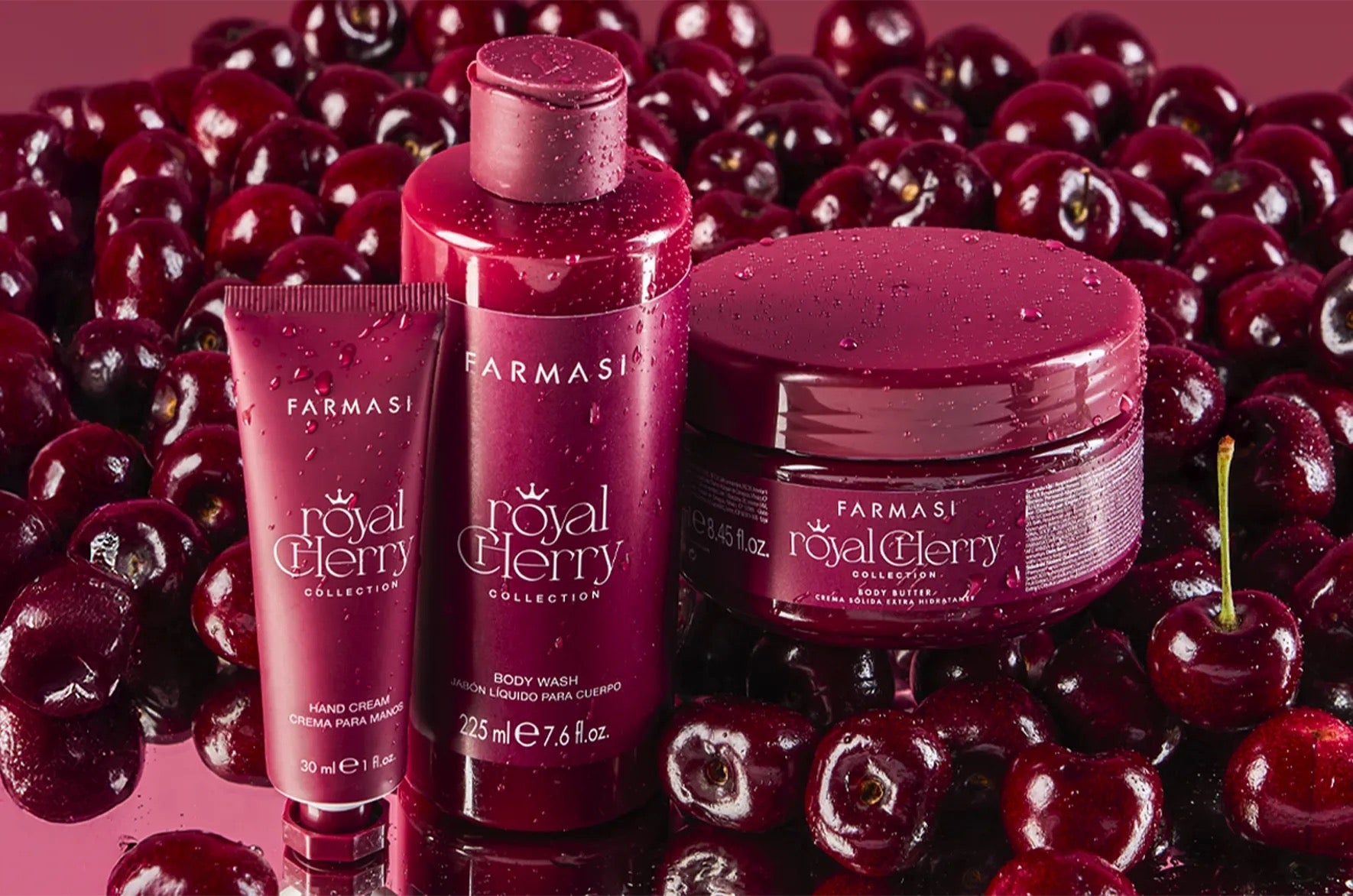 Royal Cherry Body Set